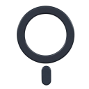 Magnettinen puhelinteline universaalilla tarralla 5,9 cm Magneettinen rengas iPhonelle ja Androidille Vankka kiinnitys ja mukava käyttö 9