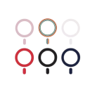 Magnettinen puhelinteline universaalilla tarralla 5,9 cm Magneettinen rengas iPhonelle ja Androidille Vankka kiinnitys ja mukava käyttö 3