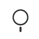 Magnettinen rengaspidike metallitarroilla 55 x 45 mm Yleispidike mobiililaitteille ja tarvikkeille pöydälle tai seinälle 5