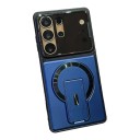Magnettinen suojakuori Samsung Galaxy A06 4G Kestävä Kääntyvä tuki Kameran suojus Langattoman latauksen tuki Puhelimen kuori 7