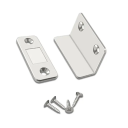 Magnetyczna zatyczka do drzwi typu L Ultra cienka zapadka 41 x 25 x 17 mm Silny magnes Zamykanie szafek Zatyczka meblowych drzwi 3