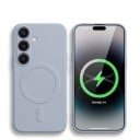 Magnetyczny pokrowiec na telefon Samsung Galaxy S25+ Pro magnetyczne ładowanie TPU etui z magnetycznym pierścieniem Tylny pokrowiec na telefon na co dzień 9