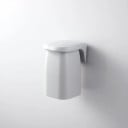 Magnetyczny Ścienny Uchwyt na Kubeczek 10,5 x 6,5 x 8 cm ABS Koupelnowy Uchwyt na Kubeczek na Ustní Vodę Obrácené Suszenie Higieniczny 4