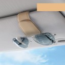 Magnetyczny uchwyt na okulary do samochodu 10 x 4,5 cm z klipsem na osłonę przeciwsłoneczną ochrona przed zarysowaniami uniwersalny 4