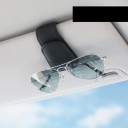 Magnetyczny uchwyt na okulary do samochodu 10 x 4,5 cm z klipsem na osłonę przeciwsłoneczną ochrona przed zarysowaniami uniwersalny 6