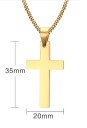Magnifique collier pour homme avec croix 3