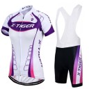 Maillot ciclista mujer con culotte corto 3