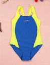 Maillot de bain bicolore pour fille J1262 5