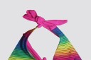 Maillot de bain deux pièces pour filles - Arc-en-ciel 3