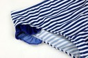 Maillot de bain deux pièces rayé pour fille 7
