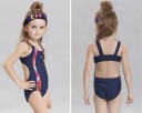 Maillot de bain une pièce pour fille - Bleu marine 3