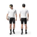 Maillot de cyclisme d'été pour homme à manches courtes avec fermeture éclair pour le cyclisme, le sport et les activités de plein air 6