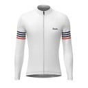 Maillot de cyclisme pour homme à manches longues avec zip pour le cyclisme et le sport 6