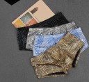 Maillots de bain brillants pour hommes 4