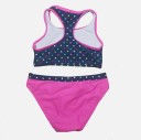 Maillots de bain deux pièces pour filles à pois 2