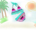 Maillots de bain deux pièces pour filles avec motif 9