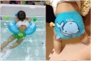 Maillots de bain pour bébés avec imprimé d'animaux marins J683 2
