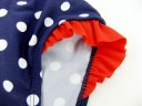 Maillots de bain pour filles à pois - Bleu foncé 5