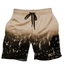 Maillots de bain pour hommes à cordon de serrage avec jambes multicolores en polyester, maillots de bain d'été à séchage rapide pour la plage et la piscine 2