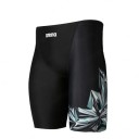 Maillots de bain pour hommes unis avec logos Lycra Coupe sportive ajustée Taille élastique Maillots de bain pour la plage piscine avec inscription arena 1