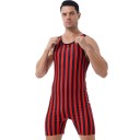 Maillots de bain rayés pour hommes F1013 1