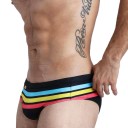Maillots de bain rayés pour hommes F894 1