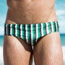 Maillots de bain rayés pour hommes F936 1