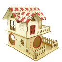 Maison en bois pour rongeurs C854 1