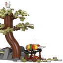 Maison forestière 20 x 23 x 20 cm 1108 pièces Cabane d'arbre éclairée par LED Blocs de construction Micro Ensemble pour enfants et adultes Maison naturelle créative à exposer 3