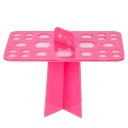 Make-up Borstelhouder 26 Openingen Organisator voor Drogen en Opslag van Borstels Compacte Constructie voor Cosmetisch Gebruik 3