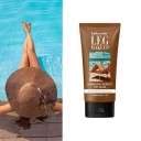 Make-up coprente per gambe 100 ml Correttore liquido waterproof per uniformare il tono della pelle Emulsione illuminante e idratante a lunga durata 4