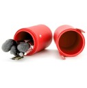 Make-upborstelhoes van leer 3
