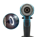 Makita akumulátorová rázová vrtačka 18V, 180 N.m, 3600 ot/min, bezkartáčový motor, kompaktní tělo 115x63 mm, bez baterie a nabíječky 3