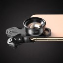 Makroobjektiv für Mobilgeräte 100 mm mit universellem Clip Arbeitsabstand 40–70 mm Schwarz Für detailreiche Fotos von Blumen, Insekten 3