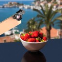 Makroobjektiv til mobil 100 mm med polariserende CPL-filter 37 mm og universelt clip Sort Til detaljerede billeder uden forstyrrende refleksioner 3