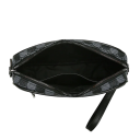 Mala crossbody para homem 24×14×5 cm Mala de ombro em pele sintética Mala de escrita com design de bolinhas Mala de viagem de luxo 2