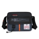 Mala crossbody unisex 26×18×9 cm Mala de nylon casual a tiracolo Mala colorida para homens e mulheres Mala de viagem em poliéster 5