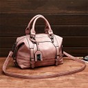 Mala de couro feminina M1644 4