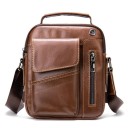 Mala de couro masculina a tiracolo T338 10