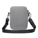 Mala de moda masculina 19×14×5 cm Pequena mala quadrada crossbody de ombro em tecido oxford Mala diagonal em nylon para homens Mala artesanal 5