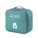 Mala de primeiros socorros vazia 25x22x12 cm Grande caixa de saúde Primeiros socorros para viagens Farmácia doméstica Organizador 6