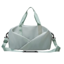 Mala desportiva feminina Oxford 45 x 26 x 25 cm Bolsa impermeável Compartimento para calçado Mala de viagem de ombro e de mão Treino 5