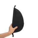 Mala discreta preta para arma Saco de segurança com aparência discreta Estojo resistente para pistola Transporte oculto de arma Saco com bolsos e fecho 2