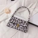 Mala feminina com padrão de pele de cobra M1020 2