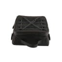 Mala interior de moto para baú superior 6L 28,5 × 25 × 11 cm mala de armazenamento preta para baú de moto para viagens 1