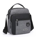 Mala masculina à prova de água com grande capacidade Mochila empresarial resistente com múltiplos bolsos Mala de trabalho multifuncional 3