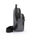 Mala masculina à prova de água com grande capacidade Mochila empresarial resistente com múltiplos bolsos Mala de trabalho multifuncional para homens 3