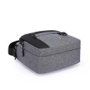 Mala masculina à prova de água com grande capacidade Mochila empresarial resistente com múltiplos bolsos Mala de trabalho multifuncional para homens 5