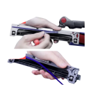 Μαλακή βελούδινη λωρίδα μπλε για Dyson V6 V7 V8 V10 V11 ανταλλακτικό μέρος για τη βούρτσα δαπέδου της σκούπας ευέλικτο αξεσουάρ ABS 5