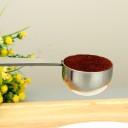 Målekop til kaffe med tamper i rustfrit stål 2